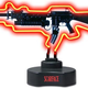 Illustration for article titled Neon Scarface Rifle Lamp Threatens Consequences Beyond Tackiness